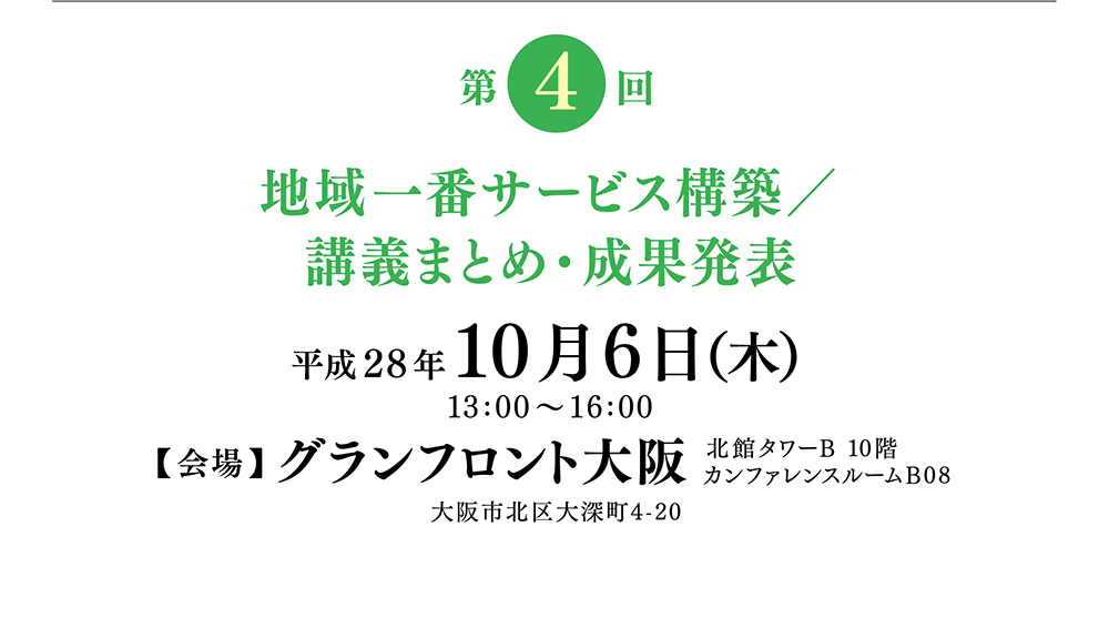 地域一番サービス構築